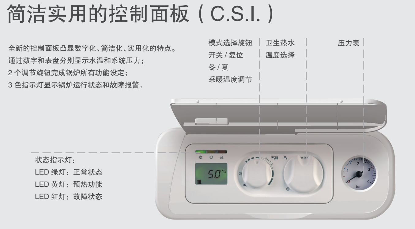 貝雷塔壁挂爐 金諾曼系列